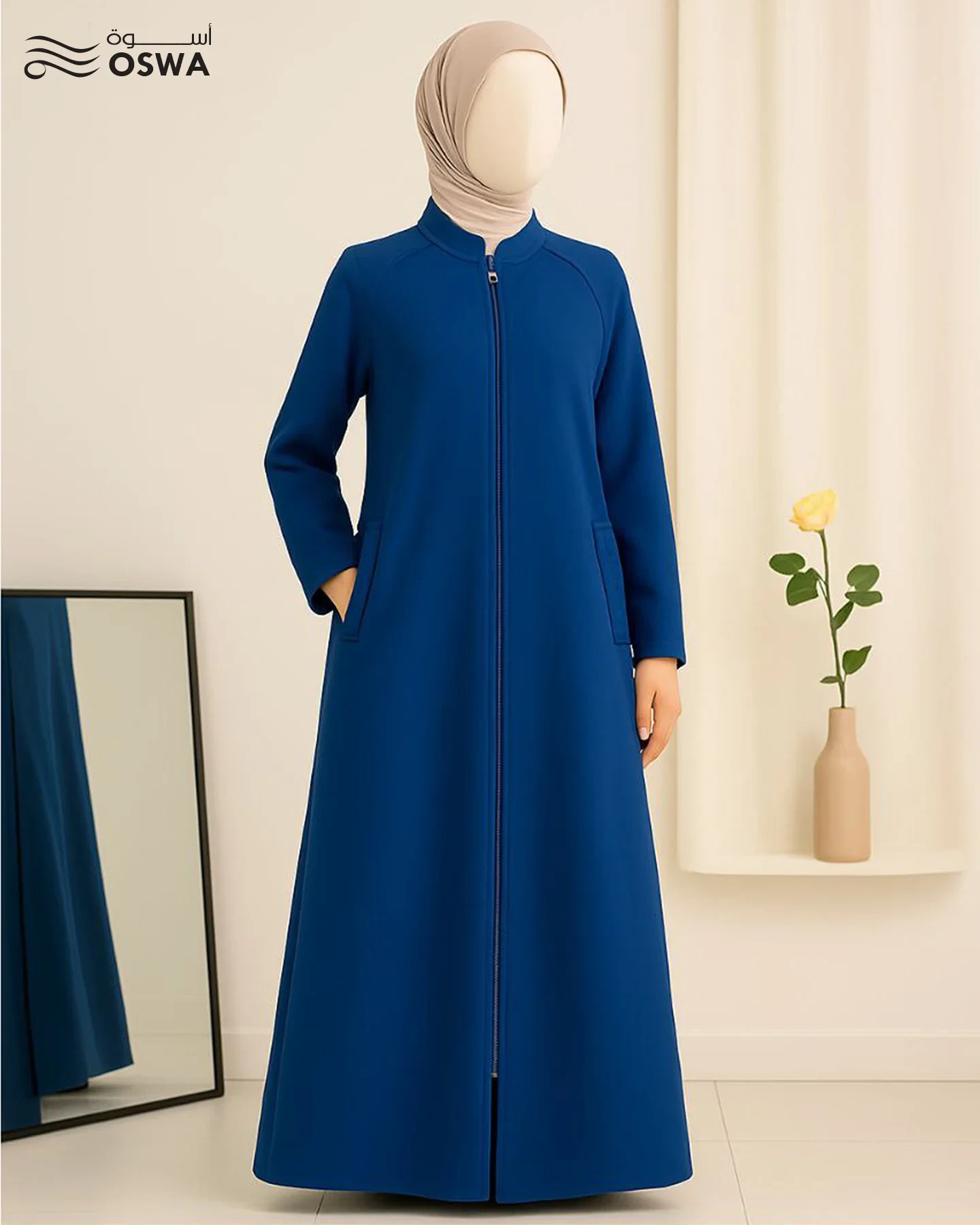 حذاء لجام حصان أنيق مسطح